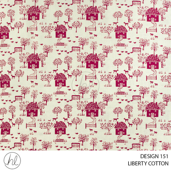 LIBERTY COTTON (51) MULTI (110CM) PER M