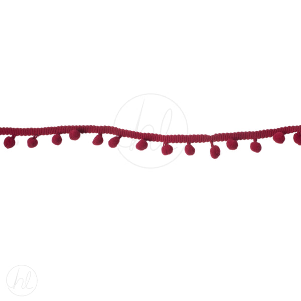 POM POM  MAROON FREE
