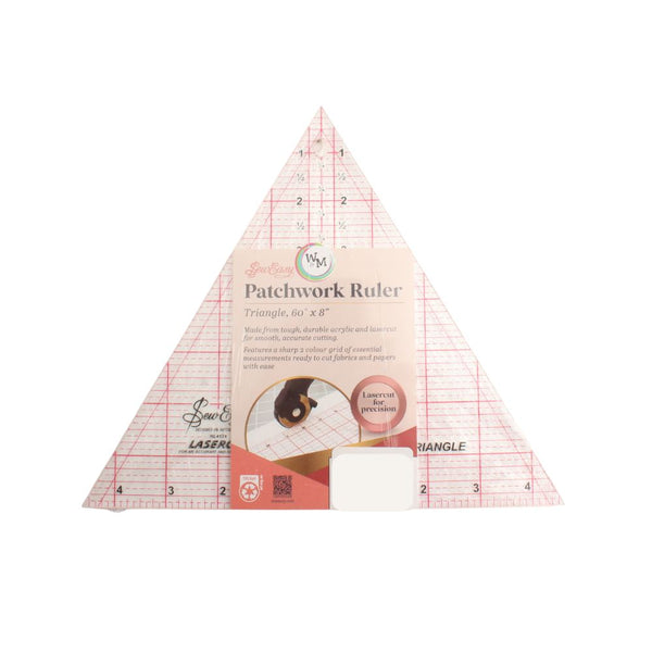 SEW EASY TRIANGLE 60 DEGR CLEAR