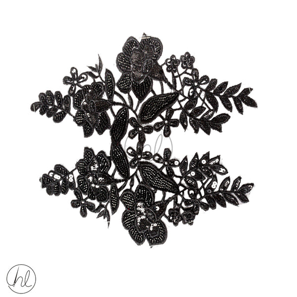 Motifs Fancy  (14CMX30CM) (Black)