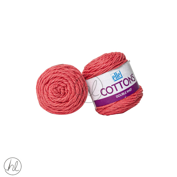 Elle Cotton DK 50g 25 Coral  Free