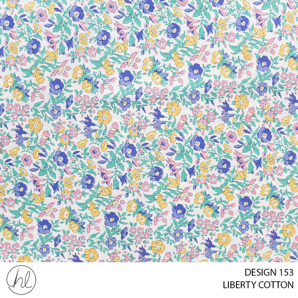 LIBERTY COTTON (51) MULTI (110CM) PER M