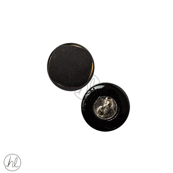 Buttons Fancy  (20mm) (Black)