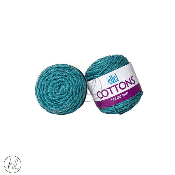 Elle Cotton DK 50g 25 Teal  Free