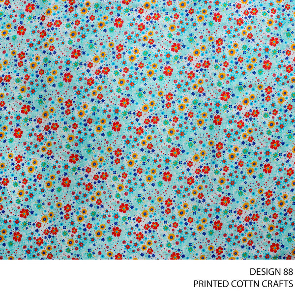 COTTON CRAFT DIGITAL 2FABRIC AQUAMARINE ROLL ROLL 004