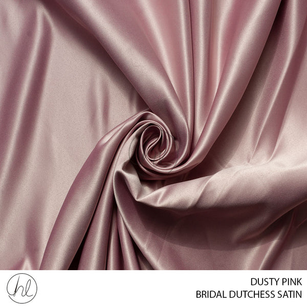 Bridal Dutchess Satin (781) Dusty Pink (150cm) Per M