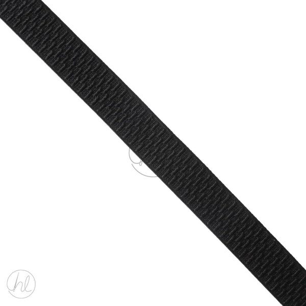 ELASTIC PETERSHAM 19MM BLACK FREE 1