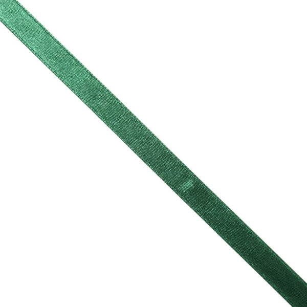 PLAIN SATIN RIBBON 30M 9MM  BOTTLE GREEN