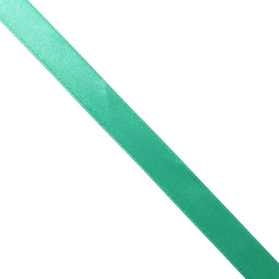 SATIN RIBBONS (EMERALD) 15MM PER ROLL – Habby And Lace