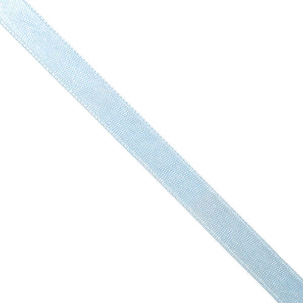 PLAIN SATIN RIBBON 30M 9MM POWDER BLUE