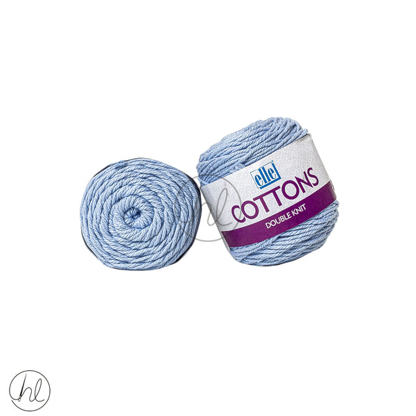 Elle Cotton DK 50g 25 Baby Blue  Free