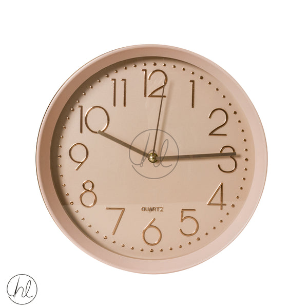 CLOCK WALL 550  (ROSE GOLD AND PINK) ABY-4731