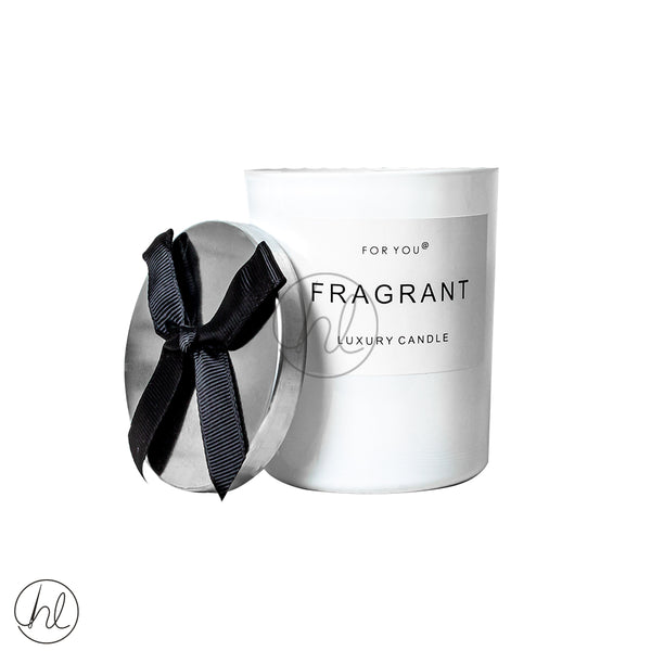 FRAGRANT LUXURY CANDLE (ABY-4344) (WHITE)
