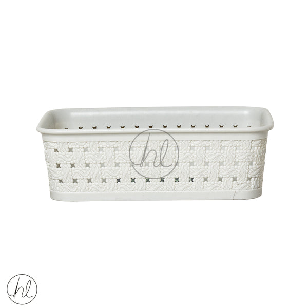 STORAGE BASKET ASSORTED 550 (WHITE) ABY-4880