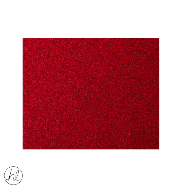 Felt Block 215mm 047-172 Red Free