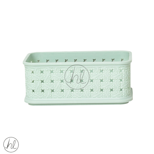 STORAGE BASKET STACKABLE	550	(MINT GREEN) ABY-4879
