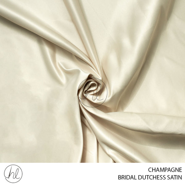 Bridal Dutchess Satin (781) Champagne (150cm) Per M