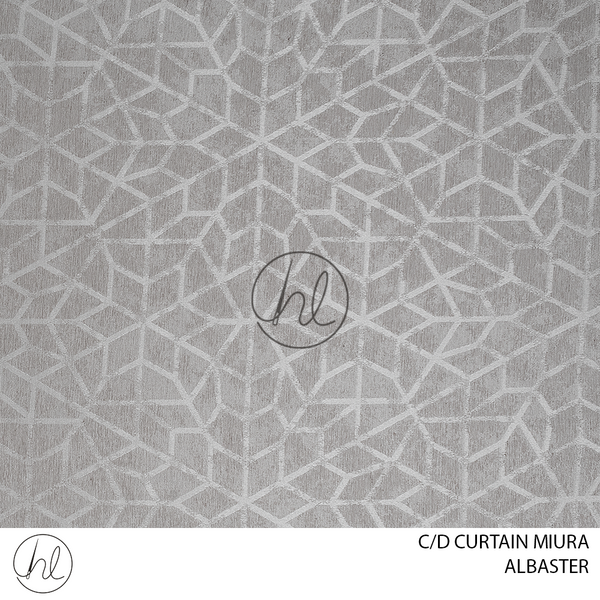 C/D Curtain Miura (043A CP)(280cm) (Albaster)