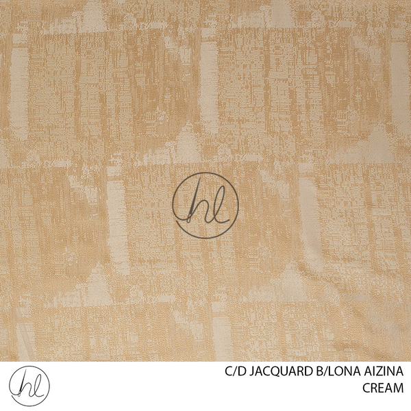 C/D Jacquard B/Lona Aizina (1-2 CP) (280cm) (Cream)