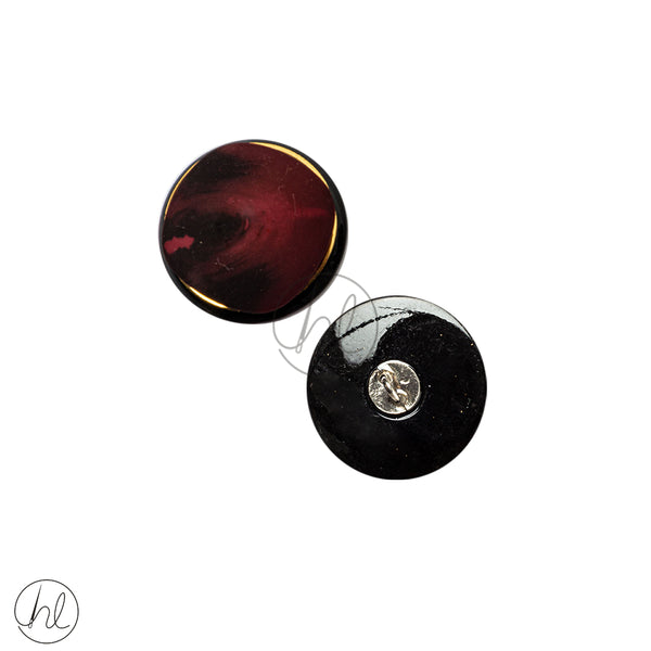 Buttons Fancy  (30mm)  (Burgundy)