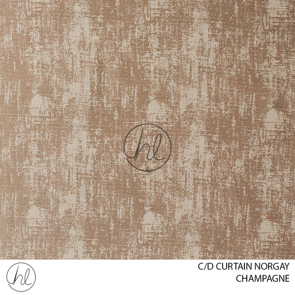 C/D Curtain Norgay (018A CP)(280cm) (Champagne)