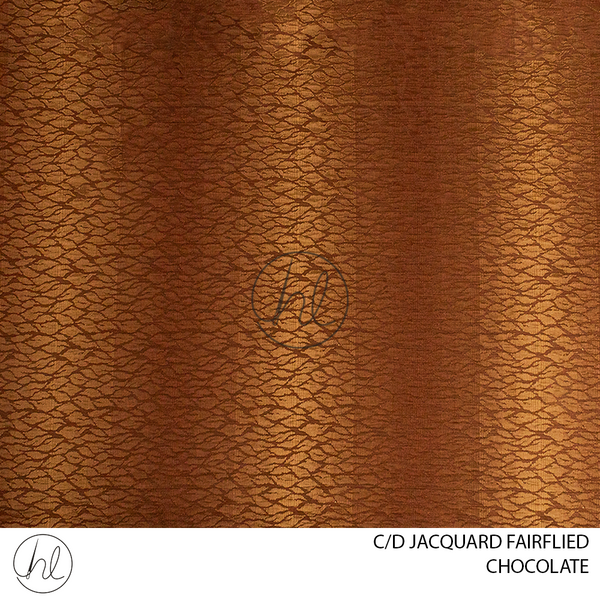 C/D Jacquard Fairflied (13 CP) (280cm) (Chocolate)