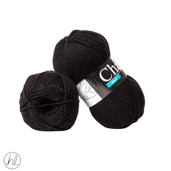 Charity 4Ply  100G  Black Free