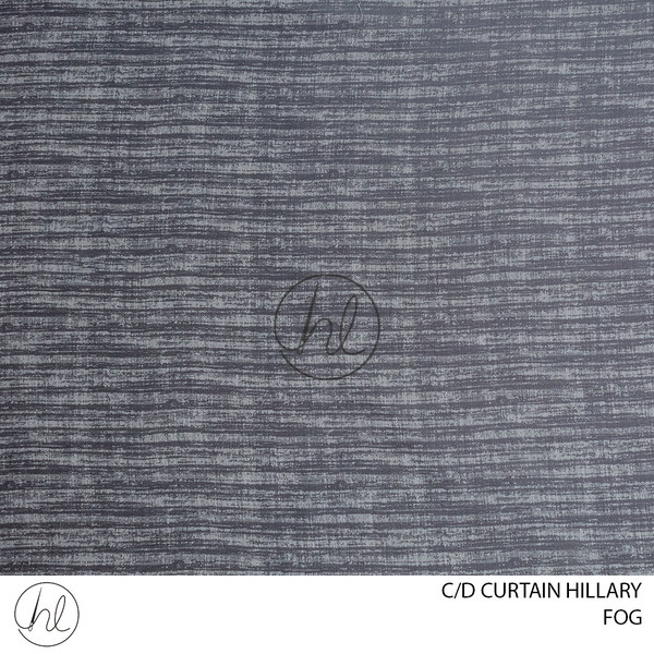 C/D Curtain Hillary (017C CP) (280cm)(Fog)