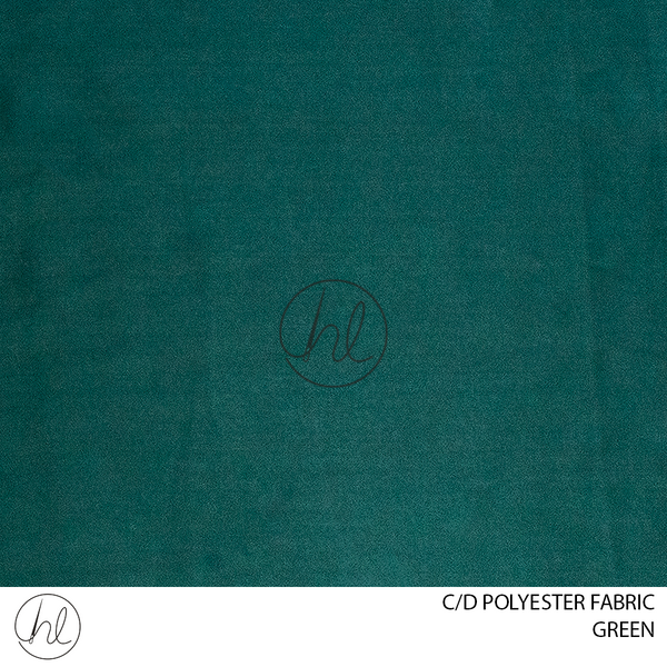 C/D Polyester Fabric (4402 CP) (300cm)	(Green)