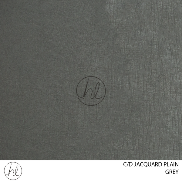 C/D Plain Jacquard(51 CP)	(280cm)	(Grey)