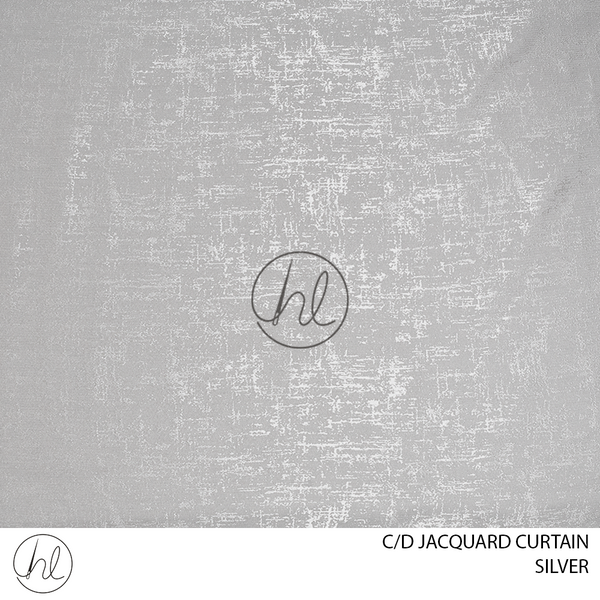 C/D Curtain Jacquard (512 CP)(280cm) (Silver)