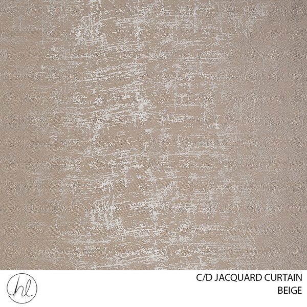 C/D Curtain Jacquard (512 CP)(280cm)(Beige)