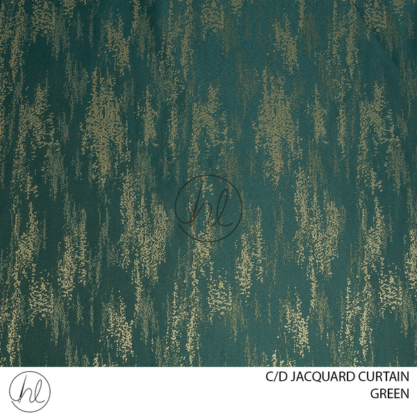 C/D Jacquard Curtain (591 CP) (280cm) (Green)