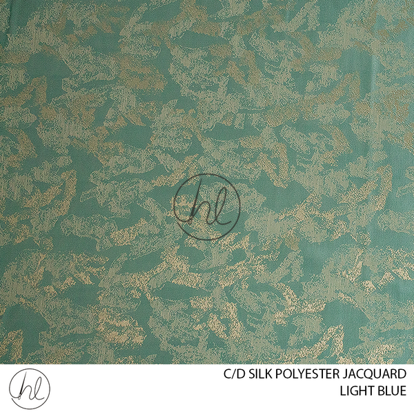 C/D Polyester Jacquard (SL316 CP)(280cm) (Light Blue)