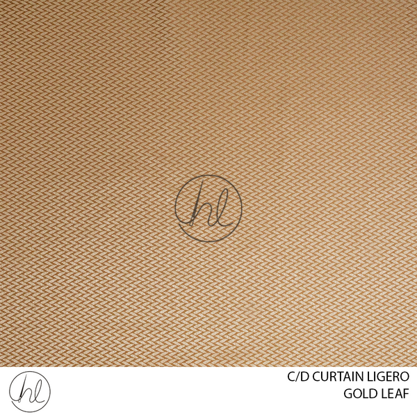 C/D Curtain Ligero (GHY067C CP) (280cm) (Gold Leaf)