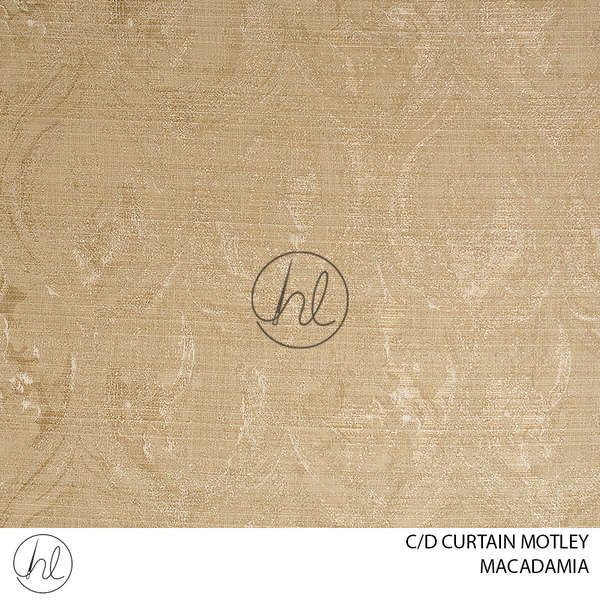 C/D Motley Curtain (GDD002A) (280cm) (Macadamia)