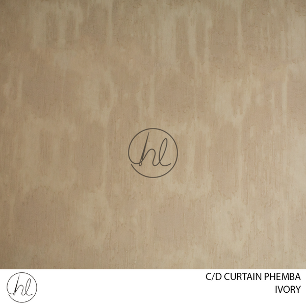 C/D Curtain Phemba (GFH113A CV) (280cm) (Ivory)