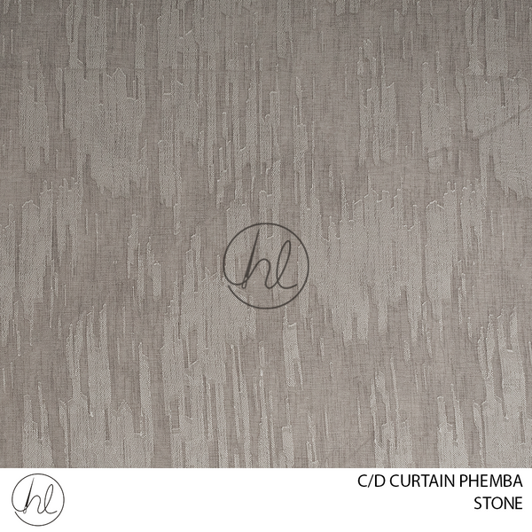 C/D Curtain Phemba (GFH113B CV)(280cm)(Stone)