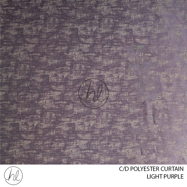 C/D Polyester Curtain (JY 36 CP) (280cm) (Light Purple)