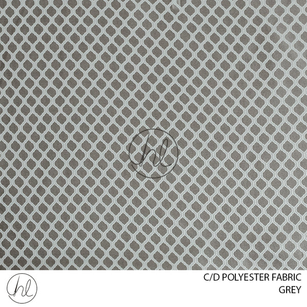 C/D Polyester Fabric(400-5) (280cm)(Grey)