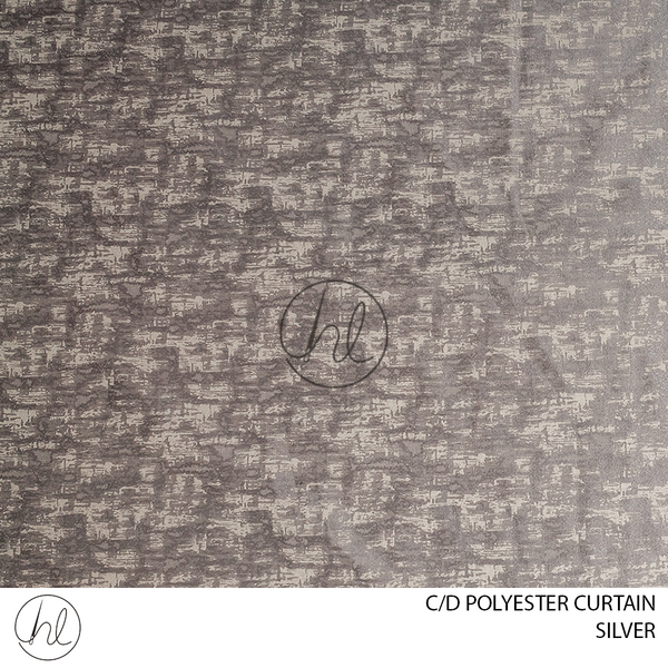 C/D Polyester Curtain (JY 36 CP) (280cm) (Silver)