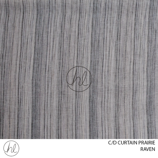 C/D Curtain Prairie (GFH110C) (280cm) (Raven)