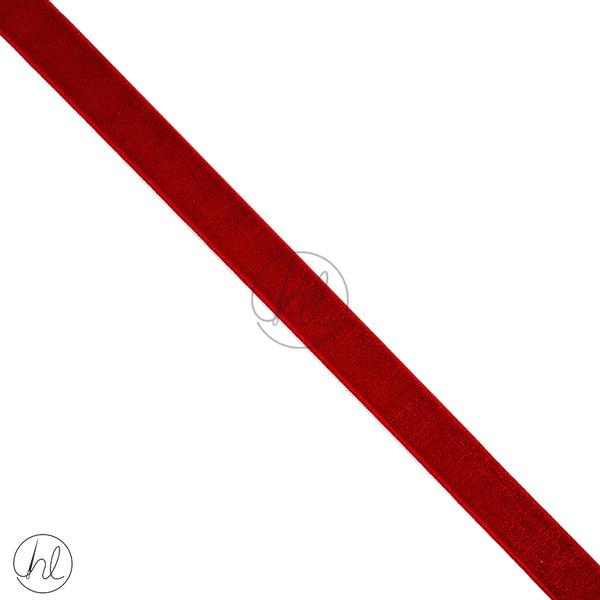 Ribbon Velvet (15mm)	(Red)