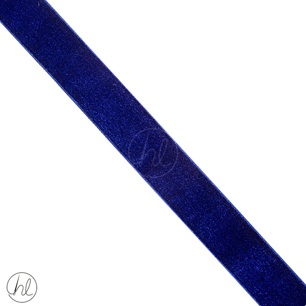 Ribbon Velvet (25mm)	(Royal)