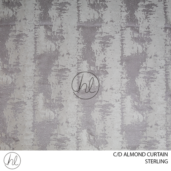 C/D Almond Curtain (GDK015A CP) (280cm) (Sterling)