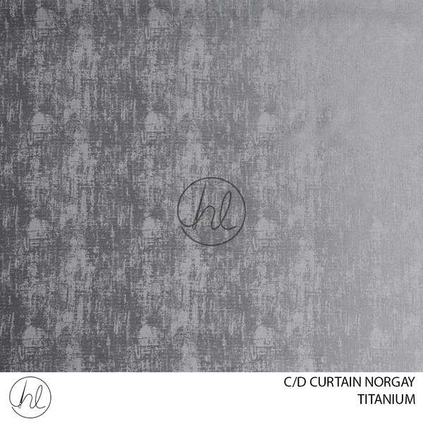 C/D Curtain Norgay (018A CP) (280cm) (Titanium)