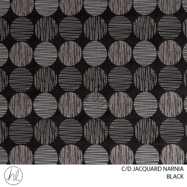 C/D Jacquard Narnia (2200CP) (280cm)(Black)