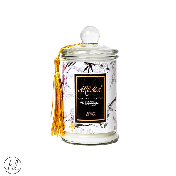 AROMA SCENTED CANDLE	(ABY-4340) (LEAVES)