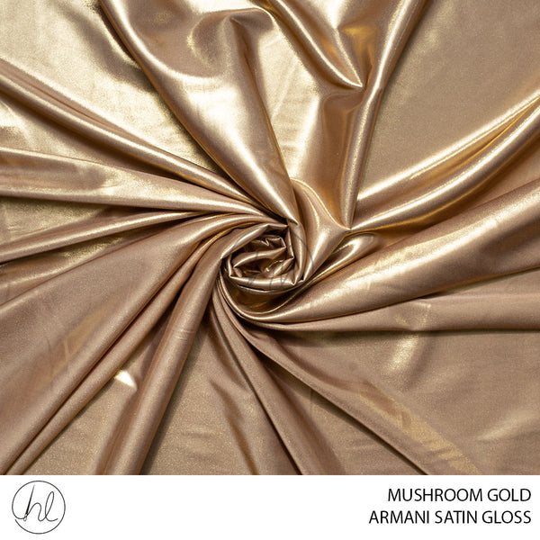 Armani satin gloss (51) mushroom gold (150cm) per m