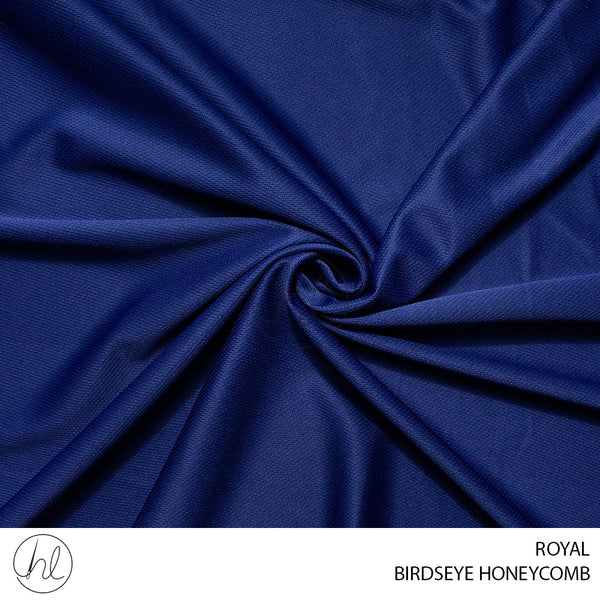 Birdseye Honeycomb (275) Royal (150cm) Per M